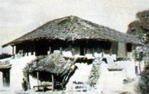 Osho in Kuchwada. The home where he is born.